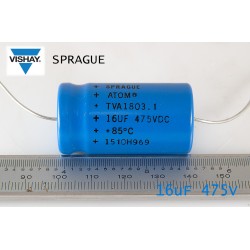 Sprague Atom    16uF/475V
